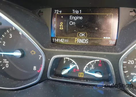 2017 Ford Escape Se z USA, uszkodzony, nr VIN 1FMCU9G97HUB25524